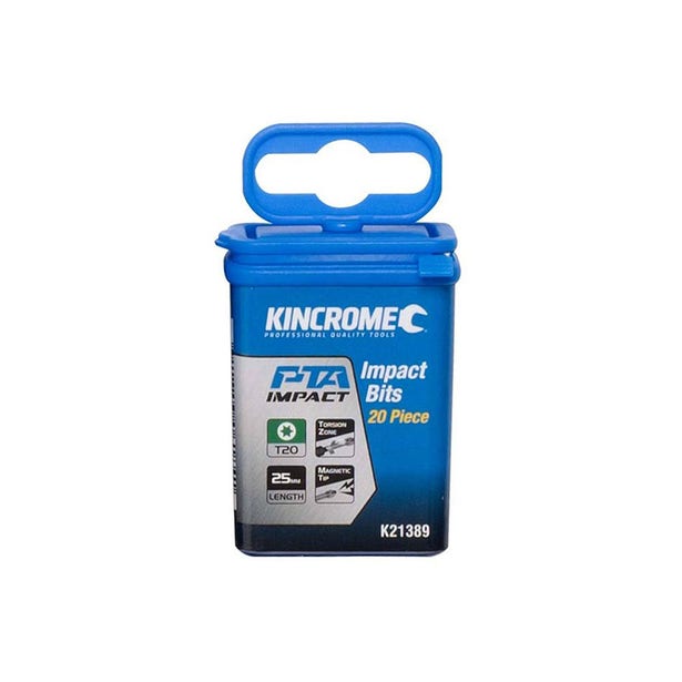 KINCROME 20 Piece 25mm TORX T20 Impact Bit K21389