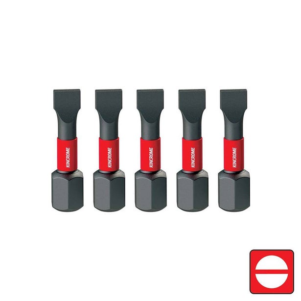 KINCROME 5 Piece 25mm Blade 6.5mm Impact Bit K21456