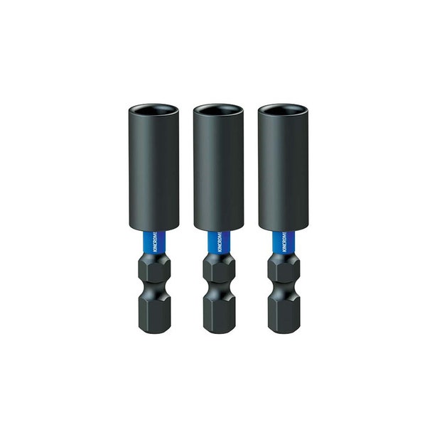KINCROME 50mm C-Clip Power Magnetic Bit Holder - 3 Piece K21487