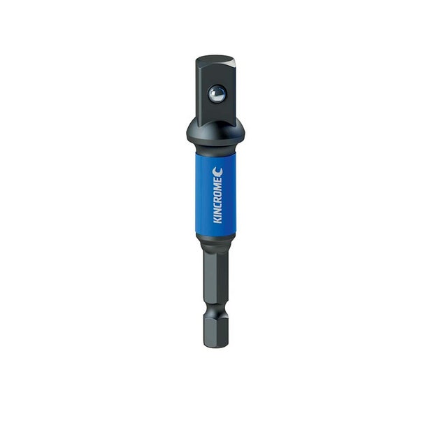 KINCROME 65mm 1/4 Hex -3/8 Drive Power Hex-Socket Adaptor Bit - 1 Piece K21481