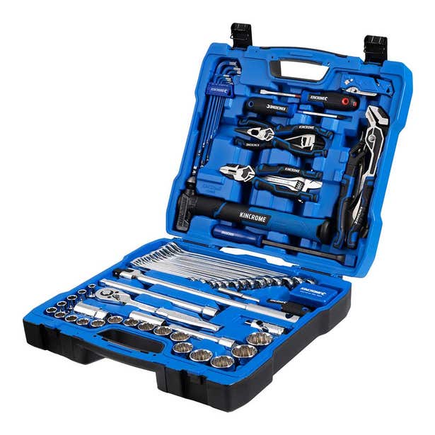 KINCROME 94 Piece 1/2" Drive Metric Portable Tool Kit K1865