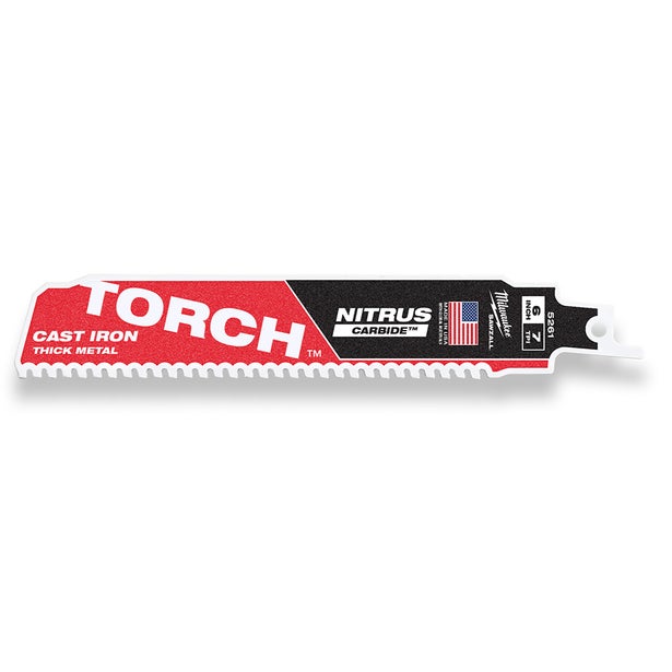 MILWAUKEE 150mm Sawzall Torch W/ Nitrus Carbide - 1 Piece 48005261