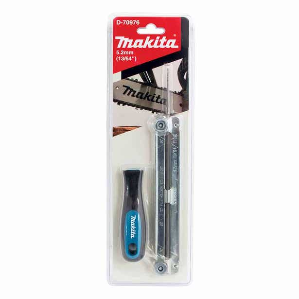 MAKITA 4.8mm x 3/16inch Chainsaw File Sharpener Kit Guide Set D-70976