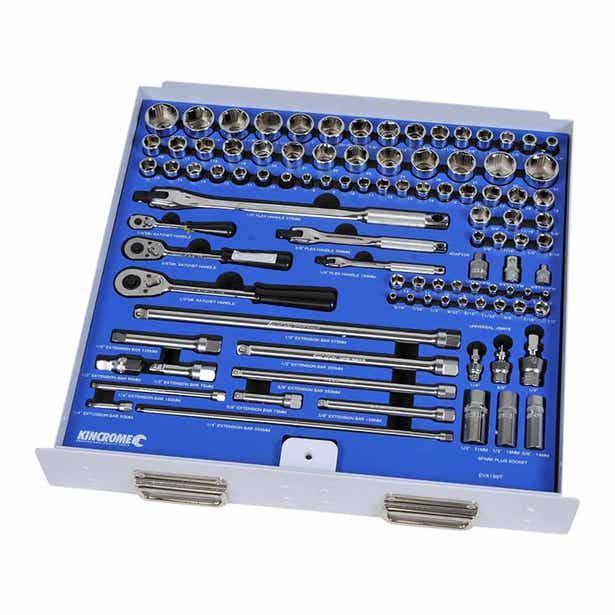 KINCROME Eva Tray 98 Piece LOK-ON Socket & Accessories EVA150T