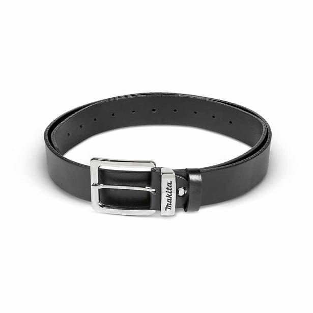 MAKITA Leather Belt in Black Medium E-05359