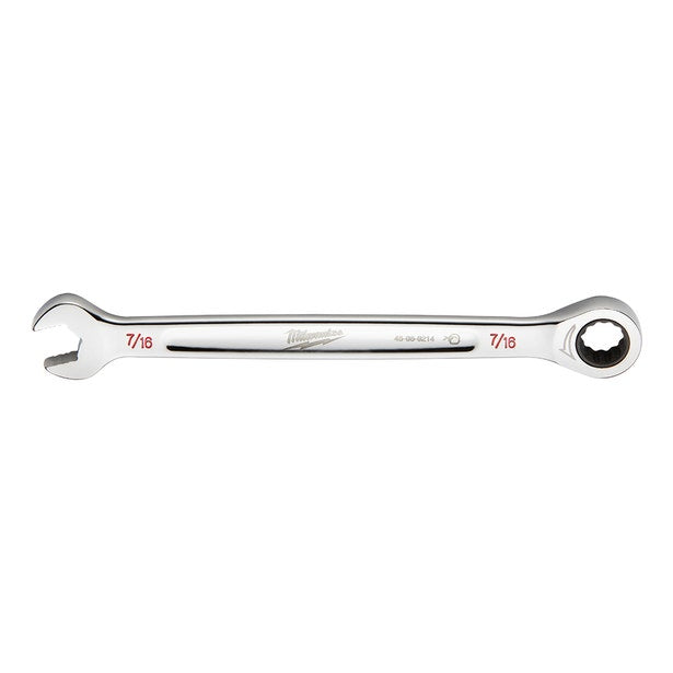 MILWAUKEE 7/16 144T AF Ring & Open Ratcher Spanner 45969214