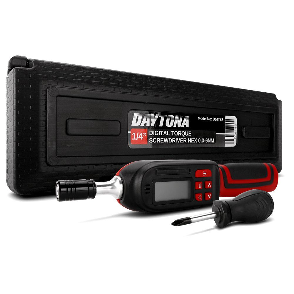 Daytona D14TS3 0.3-3NM 1/4" Drive Digital Adjustable Torque Screwdriver
