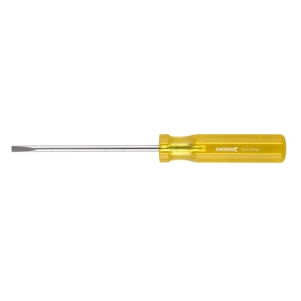 KINCROME 3 x 75mm Acetate Blade Screwdriver K5151