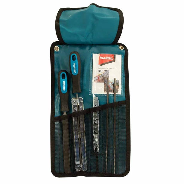 MAKITA 4.0mm Chainsaw Sharpening Rollup Kit D-72154