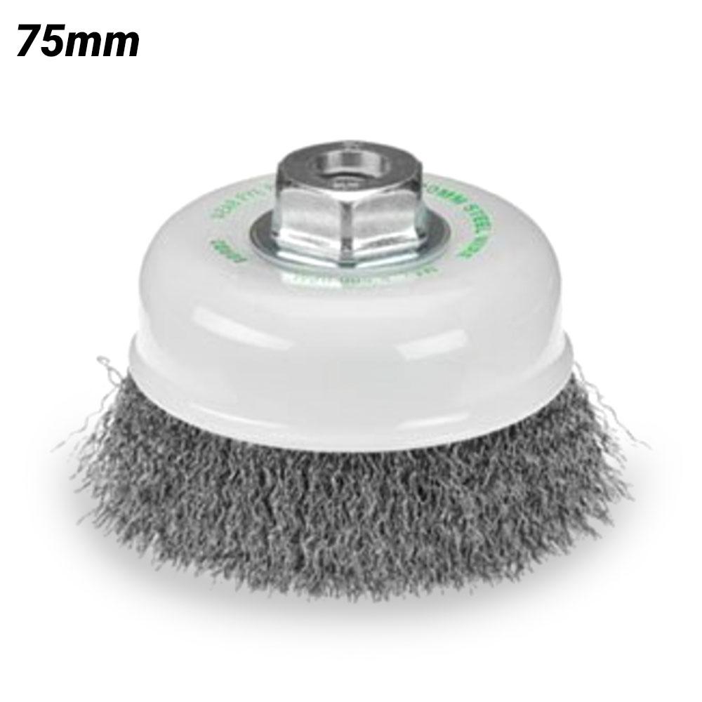 Bordo 5105-75-3.3 75mm 0.30mm Crimp Stainless Steel Wire Cup Brush