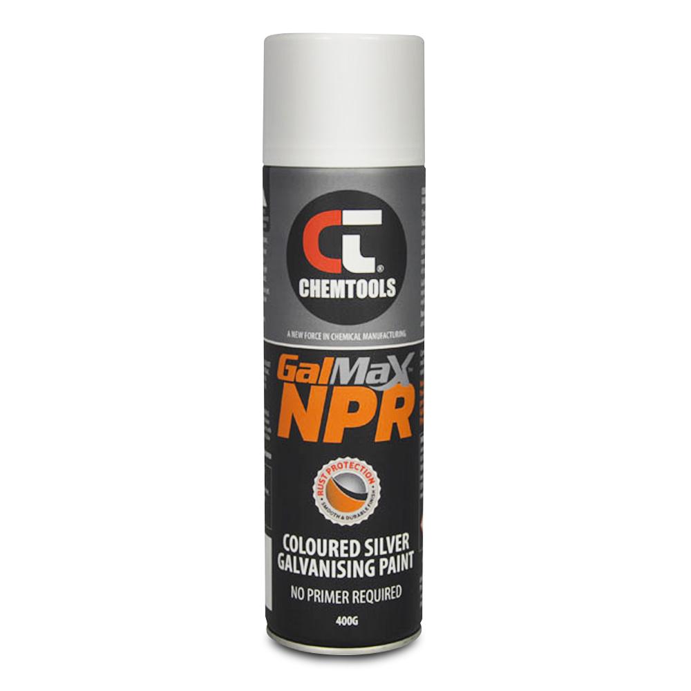 Chemtools CT-WSG-400 400g NPR White Galvanising Aerosol Paint