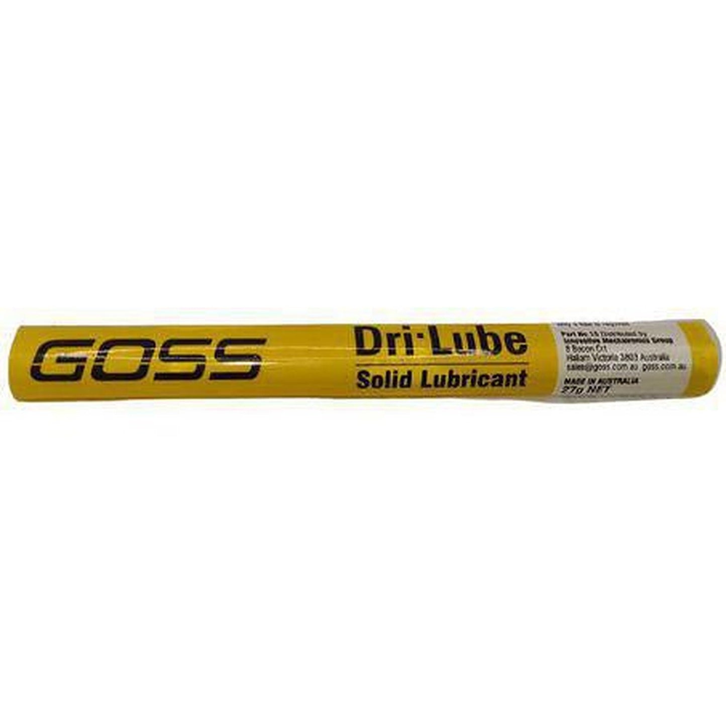 Goss Dri Lube Solid Lubricant Stick 27g 15