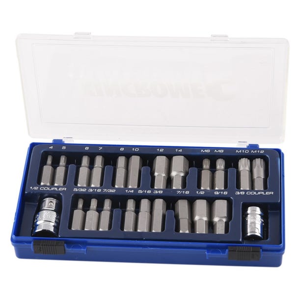 KINCROME 23pc 1/2inch Hex & Spline Drive Set 13784