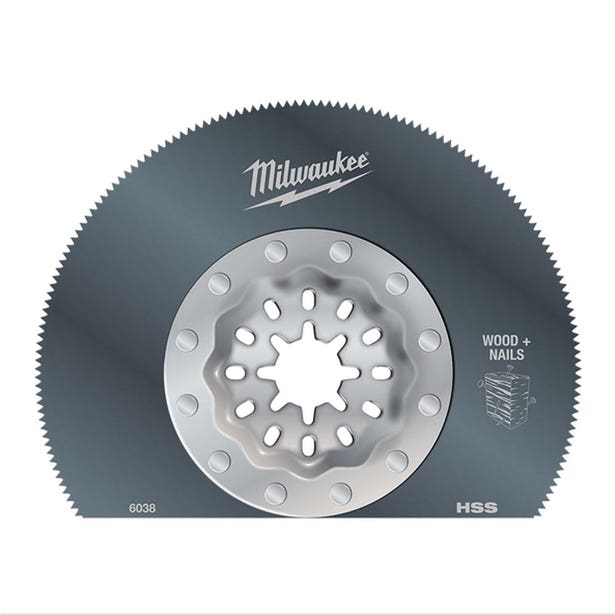 MILWAUKEE 89mm STARLOCK High Carbon Steel Metal Segmented Blade 48906038