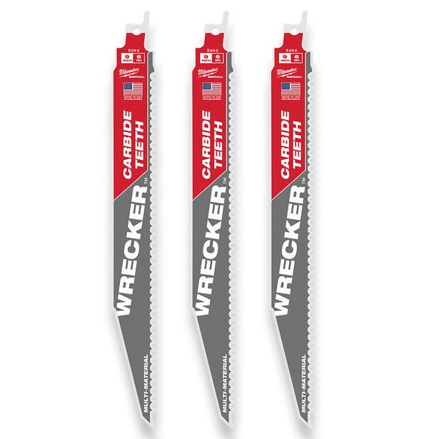 MILWAUKEE 230mm The WRECKER w/ Carbide Teeth - 3 Piece 48005342