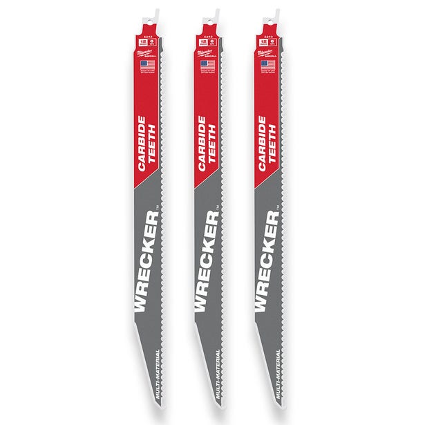 MILWAUKEE 300mm The WRECKER w/ Carbide Teeth - 3 Piece 48005343