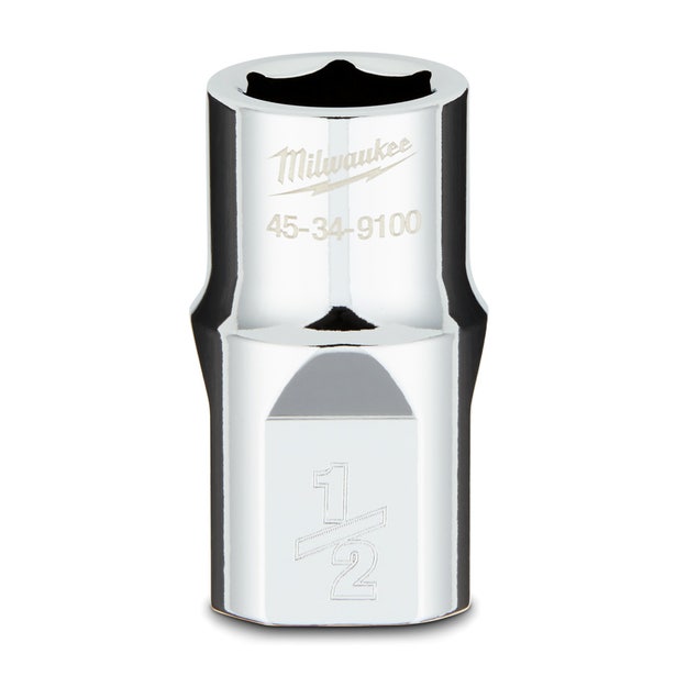 MILWAUKEE 1/2 Drive 1/2inch SAE 6-Point Socket 45349100