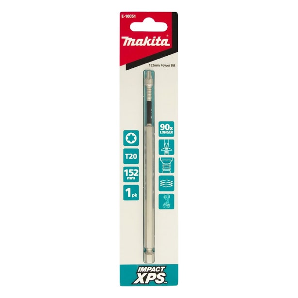 MAKITA T20 x 150mm Impact XPS Power Bit - 1 Piece E-10051