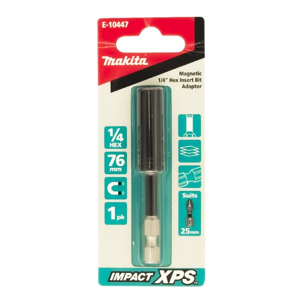 MAKITA 75mm Impact XPS Mag Insert Bit Holder E-10447