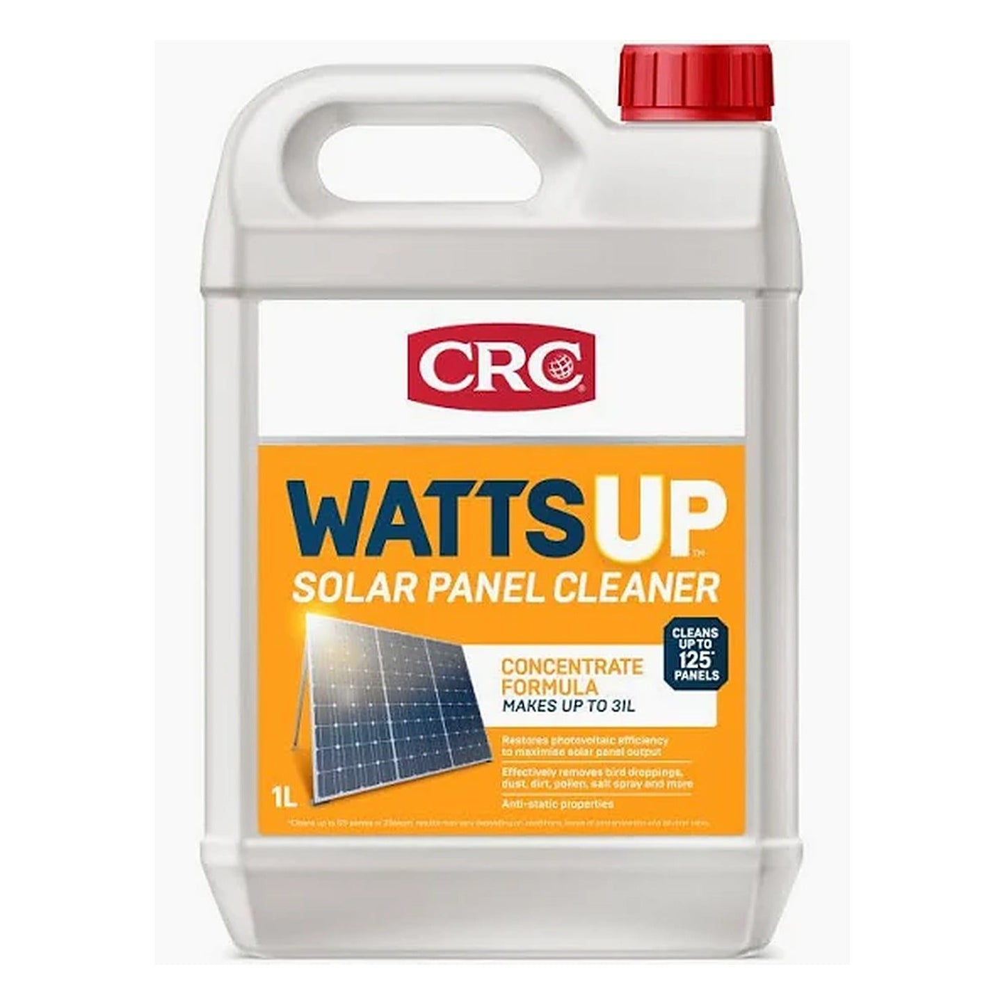 CRC WattsUp Solar Panel Cleaner 1L 1754785