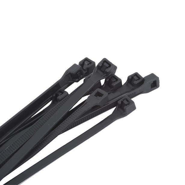 KINCROME 2.5mm Black Cable Ties 100 Piece K15701