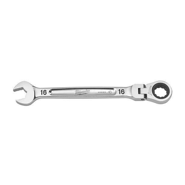 MILWAUKEE 16mm Metric R/OE Flex Head Racheting Spanner 45969616
