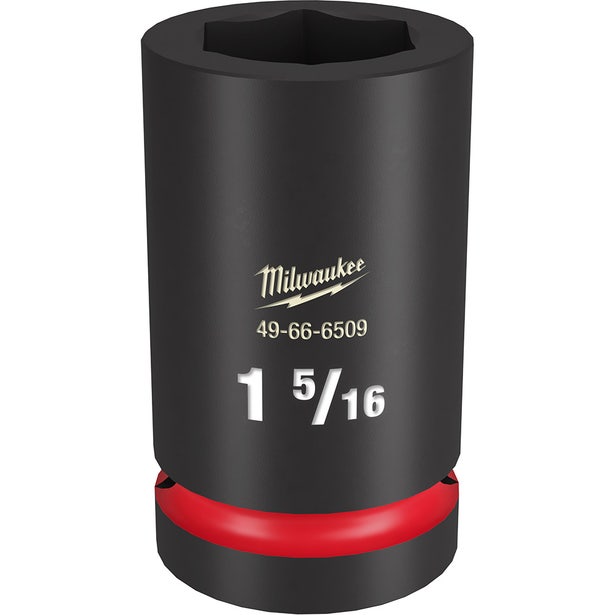 MILWAUKEE SHOCKWAVE 1" Drive 1-5/16" Deep 6 Point Impact Socket 49666509