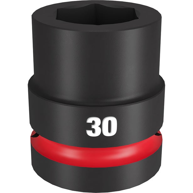 MILWAUKEE SHOCKWAVE 1inch Drive 30mm Standard 6 Point Impact Socket 49666595