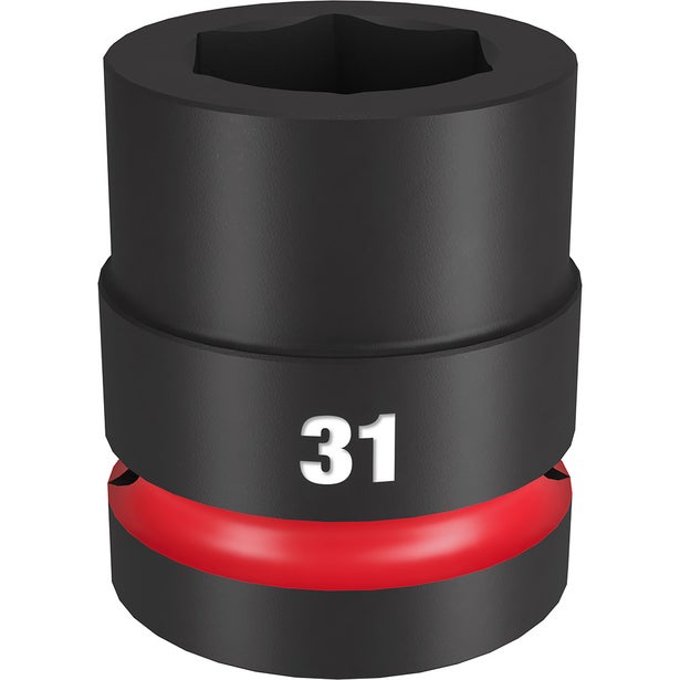MILWAUKEE SHOCKWAVE 1inch Drive 31mm Standard 6 Point Impact Socket 49666596