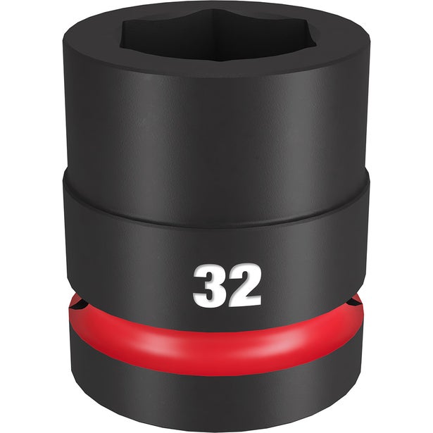 MILWAUKEE SHOCKWAVE 1inch Drive 32mm Standard 6 Point Impact Socket 49666597