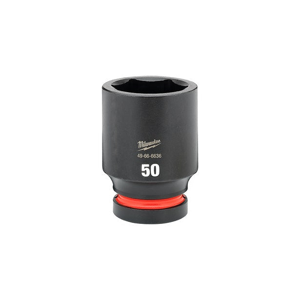 MILWAUKEE SHOCKWAVE 1inch Drive 50mm Deep 6 Point Impact Socket 49666636