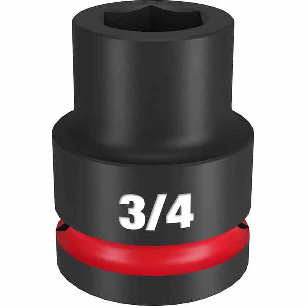 MILWAUKEE SHOCKWAVE 3/4" Drive 3/4" Standard 6 Point Impact Socket 49666303