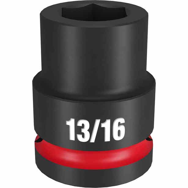 MILWAUKEE SHOCKWAVE 3/4" Drive 13/16" Standard 6 Point Impact Socket 49666304