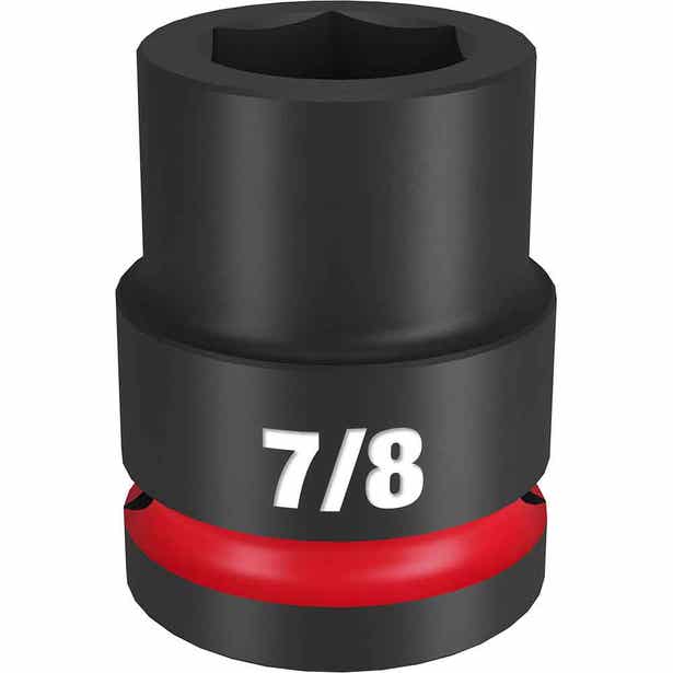 MILWAUKEE SHOCKWAVE 3/4" Drive 7/8" Standard 6 Point Impact Socket 49666305