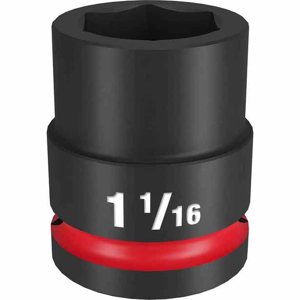 MILWAUKEE SHOCKWAVE 3/4" Drive 1-1/16" Standard 6 Point Impact Socket 49666308
