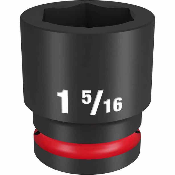 MILWAUKEE SHOCKWAVE 3/4" Drive 1-5/16" Standard 6 Point Impact Socket 49666312