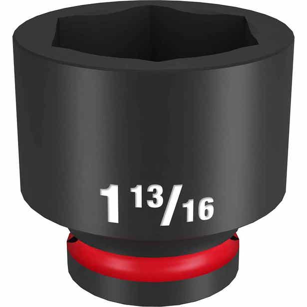 MILWAUKEE SHOCKWAVE 3/4" Drive 1-13/16" Standard 6 Point Impact Socket 49666320