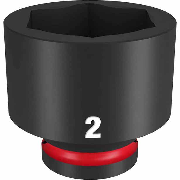 MILWAUKEE SHOCKWAVE 3/4" Drive 2" Standard 6 Point Impact Socket 49666323