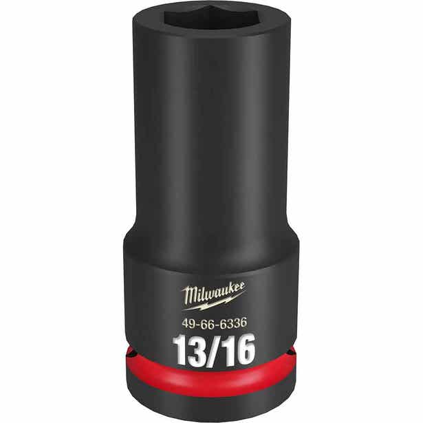 MILWAUKEE SHOCKWAVE 3/4" Drive 13/16" Deep 6 Point Impact Socket 49666336