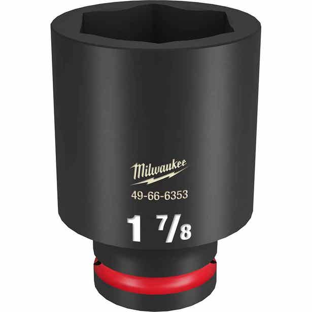 MILWAUKEE SHOCKWAVE 3/4" Drive 1-7/8" Deep 6 Point Impact Socket 49666353