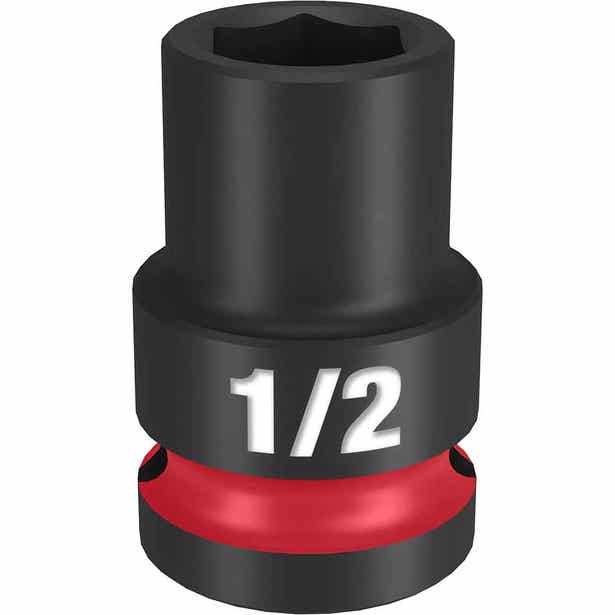 MILWAUKEE SHOCKWAVE 1/2" Drive 1/2" Standard 6 Point Impact Socket 49666202