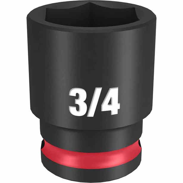 MILWAUKEE SHOCKWAVE 3/8" Drive 3/4" Standard 6 Point Impact Socket 49666110