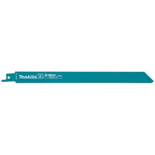 MAKITA 225mm 14TPI Bi-Metal Reciprocating Saw Blade for Metal Cutting - 2 Piece B-16776-2