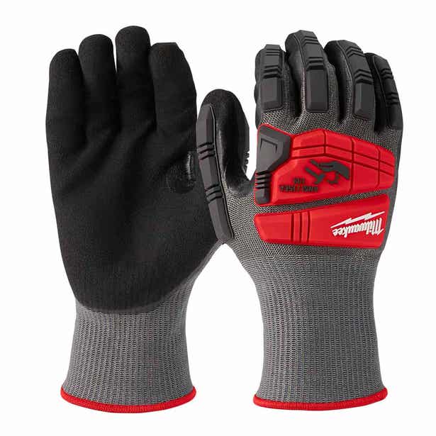 MILWAUKEE Impact Cut Level 5 Nitrile Dipped Gloves 48228980