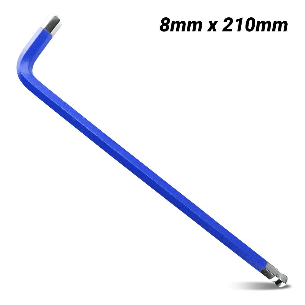 Daytona D8HKM 8mm Heavy Duty Extra Long Ball Point Metric Hex Key Wrench