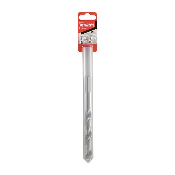 MAKITA 14mm x 160mm - 1/2" Shank HSS-G Metal Drill Bit D-74893