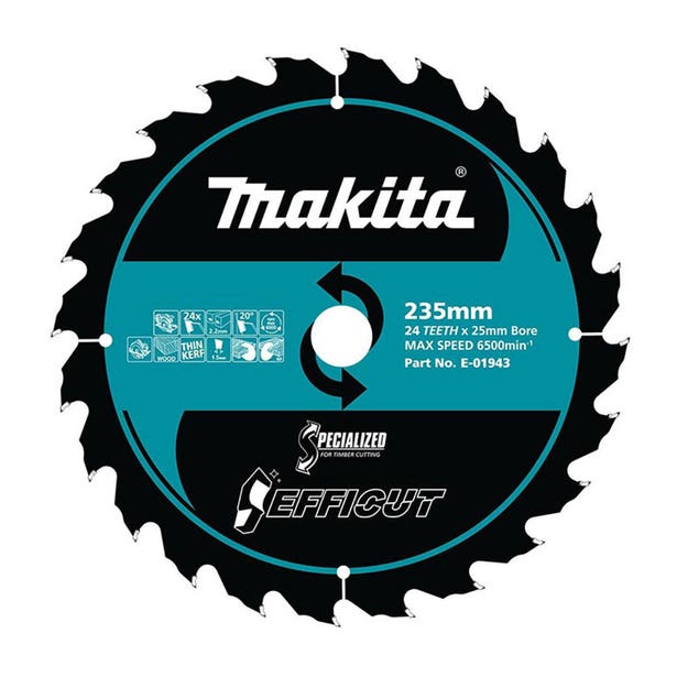 MAKITA EFFICUT 235mm Cutting Blades E-01943