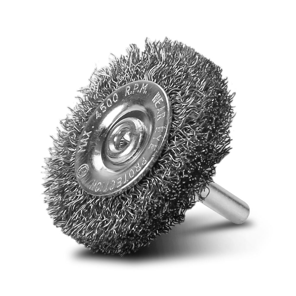 Xtorque XSB50W6 50mm Crimped Steel Wire wheel Brush