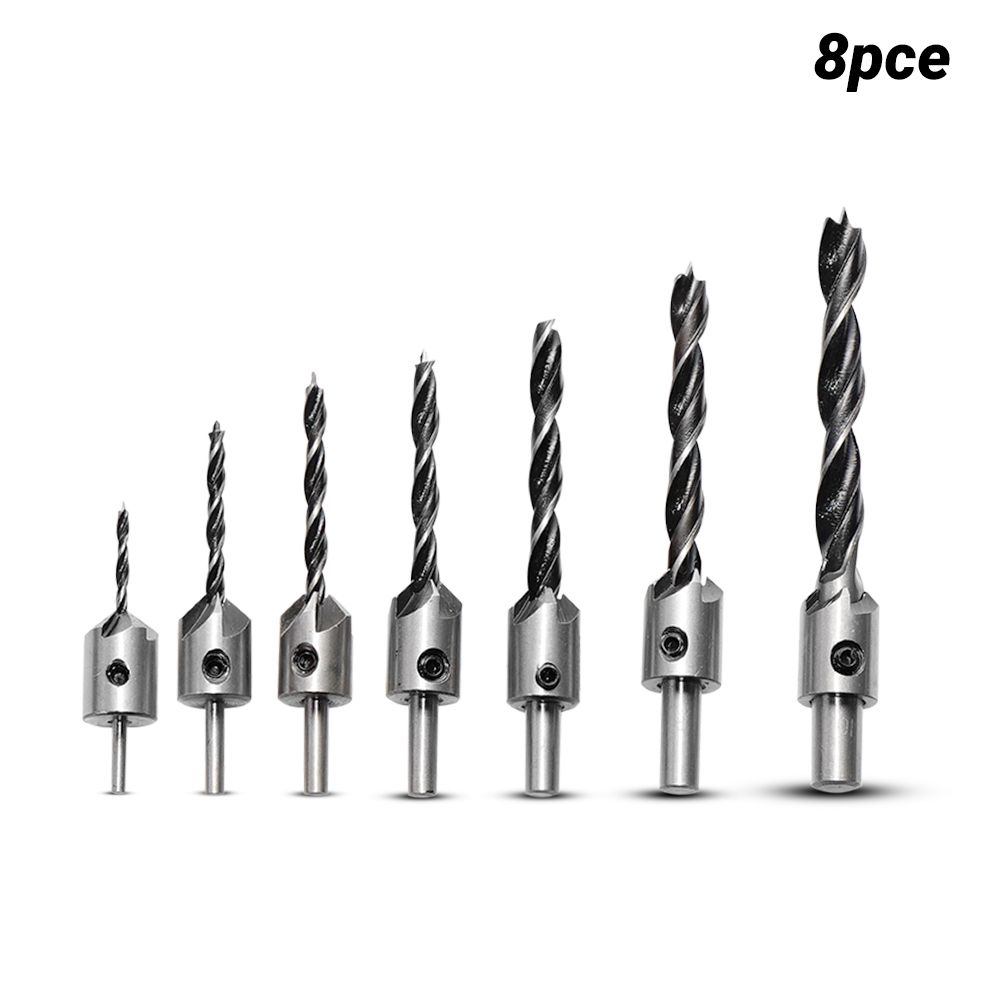 MAGNUS MCSS10PCE 8pce Countersink Drill Bit Set