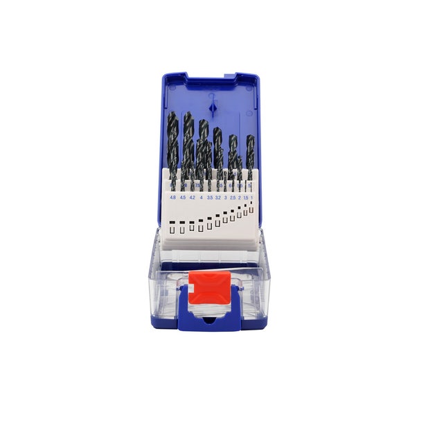 MARXMAN 1-13mm HSS-Blue Oxide Drill Bit Set - 25 Piece MHSSBOSET25PC